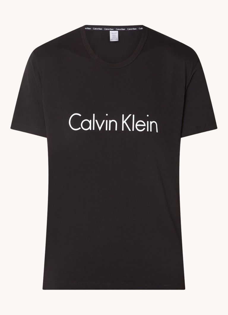 Calvin Klein Pyjama Top with Logo Print