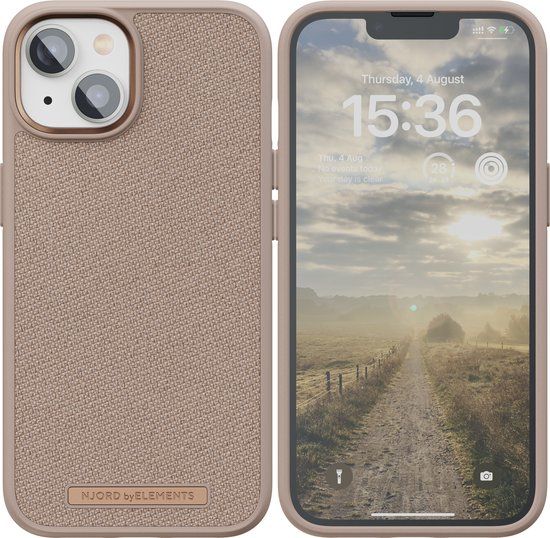 Njord byELEMENTS Just Case - iPhone 14 - Pink Sand