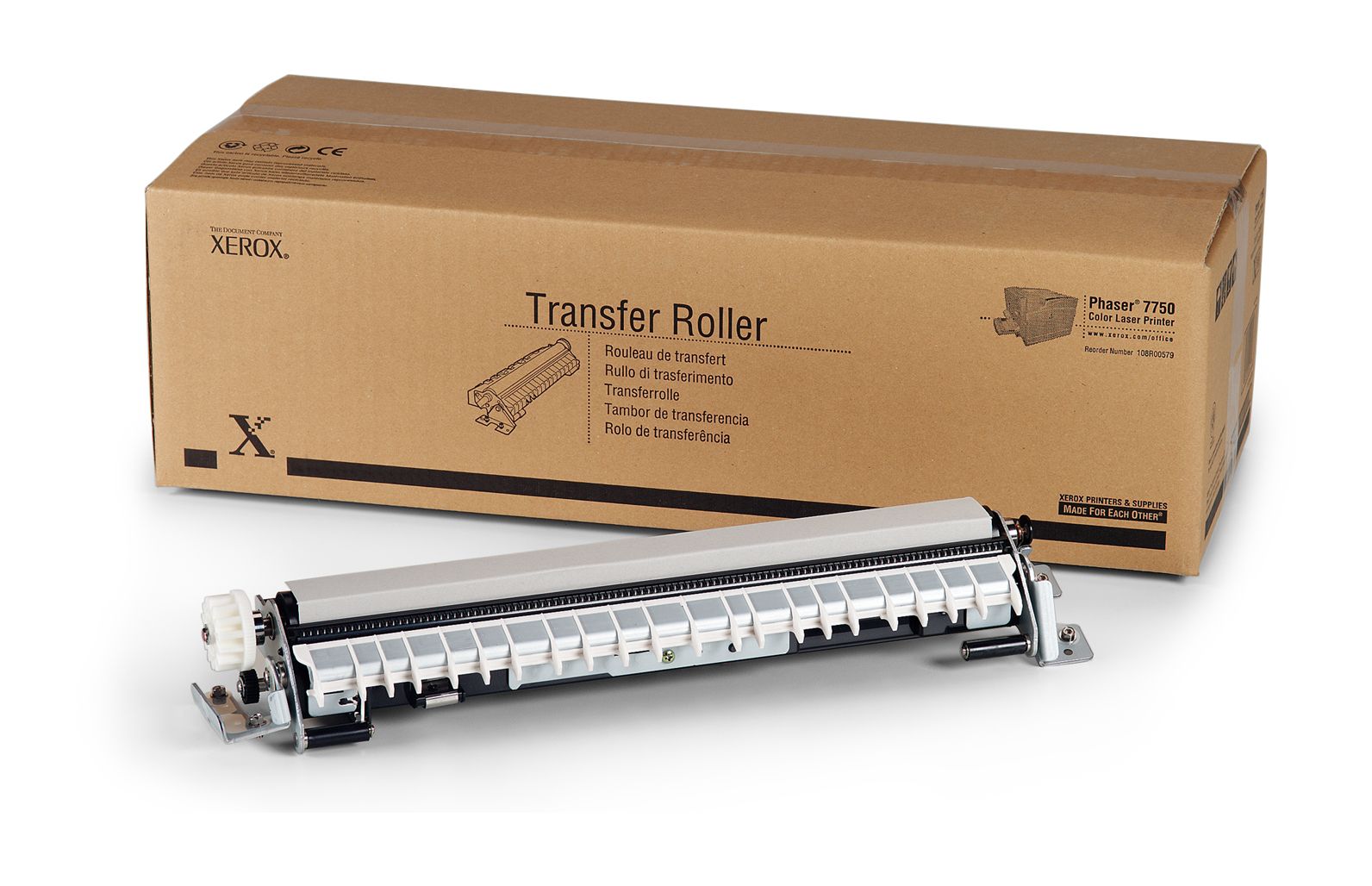 Xerox Transfer Roller (108R00579) - Up to 100,000 Pages - Compatible with Phaser 7750, 7760, EX7750