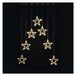 EMOS Zawieszka świąteczna LED - 7 gwiazd, 67x125 cm, ciepła biel