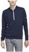 Adidas Core Lightweight Sweatshirt Met Halve Rits Blauw S Man