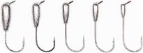 X Zone LMAB X Zone Tube Jig 60 Degree Eye 3/0 4st. 21 gr Grey / Black