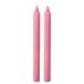 Set Doriche Set van 8 Decoratieve Kaarsen, Poederroze, 8 Uur Brandduur, 2.2 cm Diameter, 25 cm Hoogte