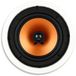Micca M-8C 8 Inch 2-weg in-plafond in-wall luidspreker met draaibare 1" zijden dome tweeter (elk, wit)