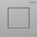 Geberit Bedieningsplaat Type 01 Pneumatisch Sqaure Mat Chroom