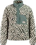 Protest PRTJosey - Sweater Dames - Trui - Fleece - 1/4 drukknopen - Evergreen - Polyester - M
