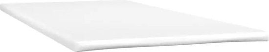 vidaXL Boxspring met matras stof zwart 80x200 cm