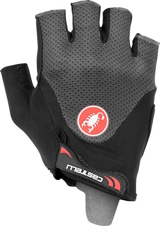 Castelli Arenberg Gel 2 - Fietshandschoenen - Kort - Grijs - Maat M - Unisex