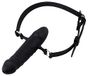 Bondage Masters Penis Gag Dubbele Penis Uitgebreide Pecker Gag, Volledige Silicone, Afsluitbaar