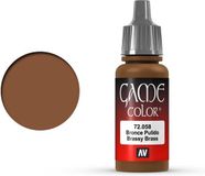 Vallejo Hobbyverf Acrylverf - 72058 Game Color - Brassy Brass - Acryl - Verf flesje - 18 ml