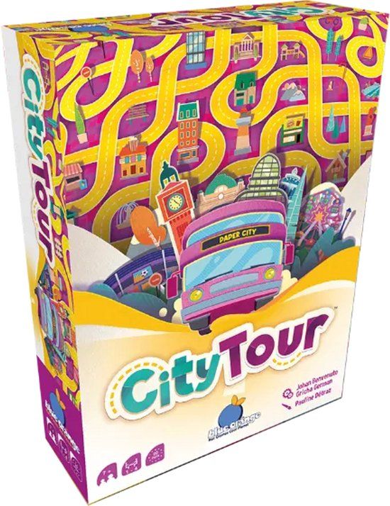 Blue Orange Geronimo Games City Tour - Coöperatief Bordspel - Familiespel - Nederlands
