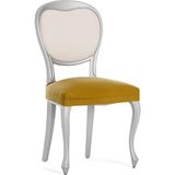 ECOMMERC3 2 stuks, ademende bi-elastische stoelhoezen, mosterdkleurig