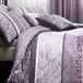 Dreams & Drapes Hanworth Easy Care Dekbedovertrek Set Dubbel Heather Paars