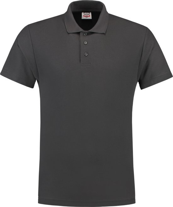 Tricorp Poloshirt - Casual - 201003 - Donkergrijs - maat L