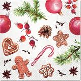 PAW Lunch servetten Homemade Sweets - 33x33 cm