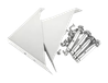 Evolar Tweedekans Evo-cover Bevestigingsset Wit