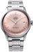 Orient Bambino RA-AC0M11Y Heren Polshorloge - Staal - Zilverkleurig/Roze - 38mm
