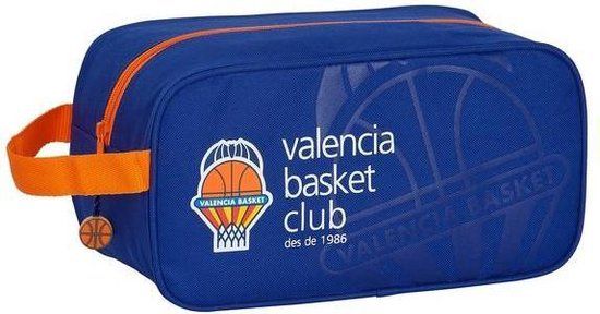 Valencia Basket Reisschoenenrek - Blauw/Oranje - Polyester