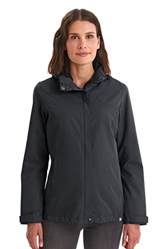 killtec Women's Functional Jacket with Detachable Hood - Inkele, Black, 44, 24073-000