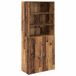vidaXL Highboard Vieux Bois 80 x 42,5 x 185 cm