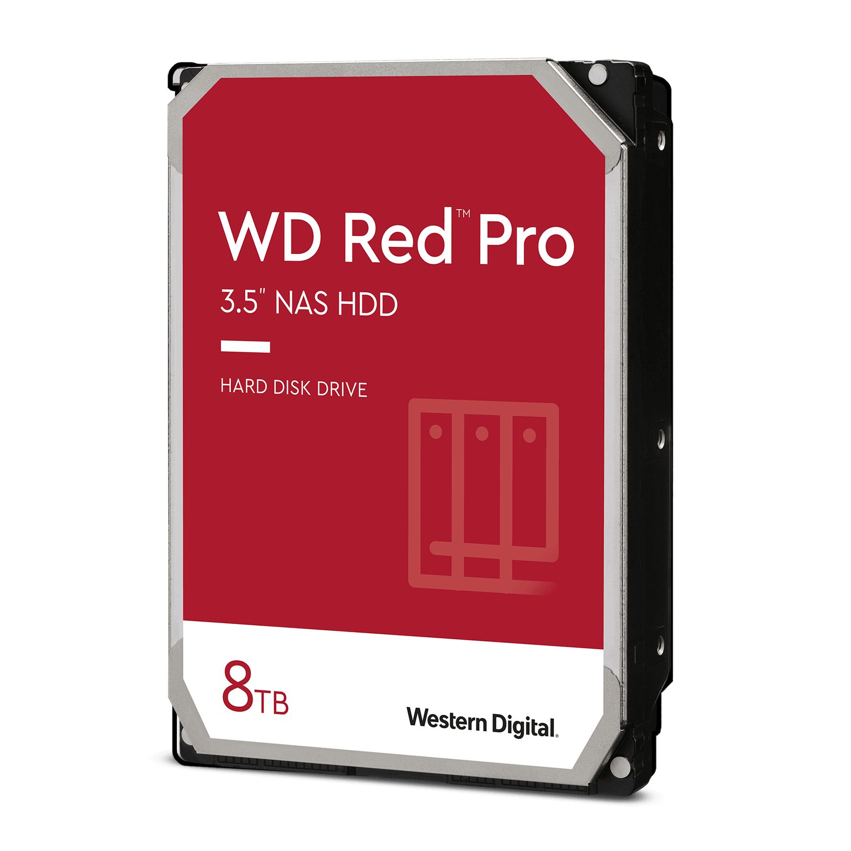 Western Digital Red Pro 8TB 3.5" NAS HDD - 7200 RPM - SATA III