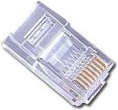 Gembird PLUG3UP6/5 kabel-connector RJ-45 Transparant
