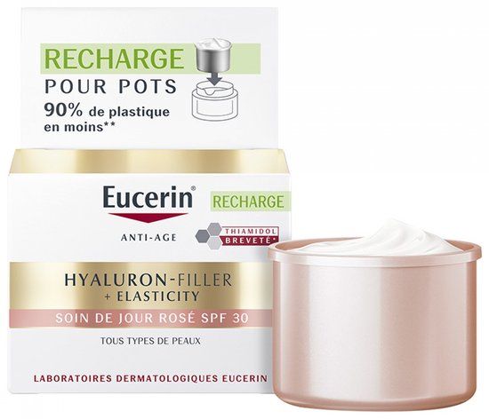 Eucerin Hyaluron-Filler + Elasticity Dagcrème Rose SPF 30 Navulling