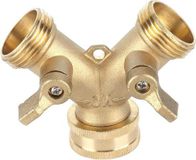 OEM Robuuste messing T-stukken met een aansluiting van 3/4 inch voor tuinslangen