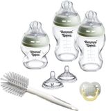 Tommee Tippee Glazen Natural Start Babyflessen en Spenen Startersset - 150 ml en 250 ml - 0m+