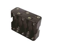 RS PRO Batterijhouder voor 10 x AA batterijen