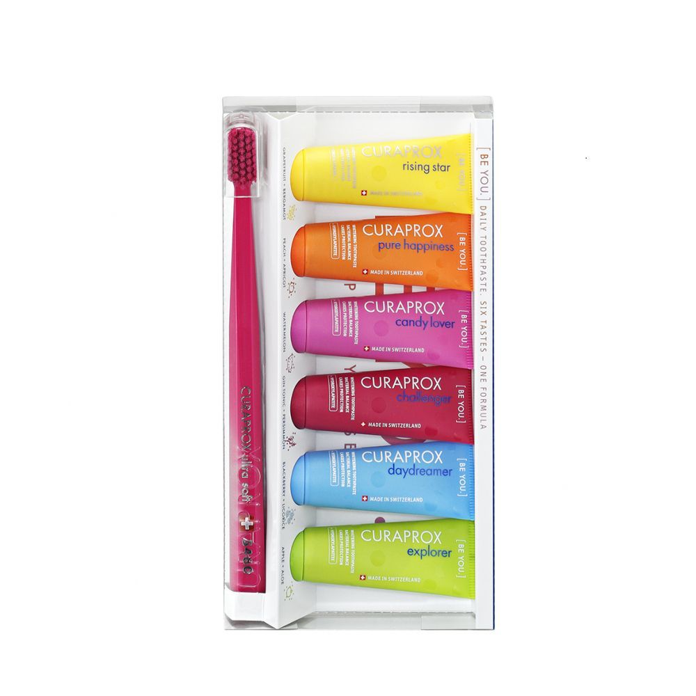Curaprox Be You Tandpasta 6-pack 10 ml | 7612412425673