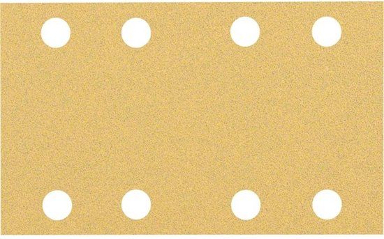 Bosch Professional Schuurpapier voor vlakschuurmachine Korrelgrootte 80 (l x b) 133 mm x 80 mm 50 stuk(s)