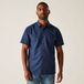 Regatta T-shirt Korte Mouwen Hiking Heren Mindano Ix Blauw Polyester M