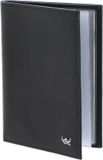 Golden Head Leren identiteitskaarthoesje Colorado RFID Protect Ausweisetui 4430 Schwarz zwart