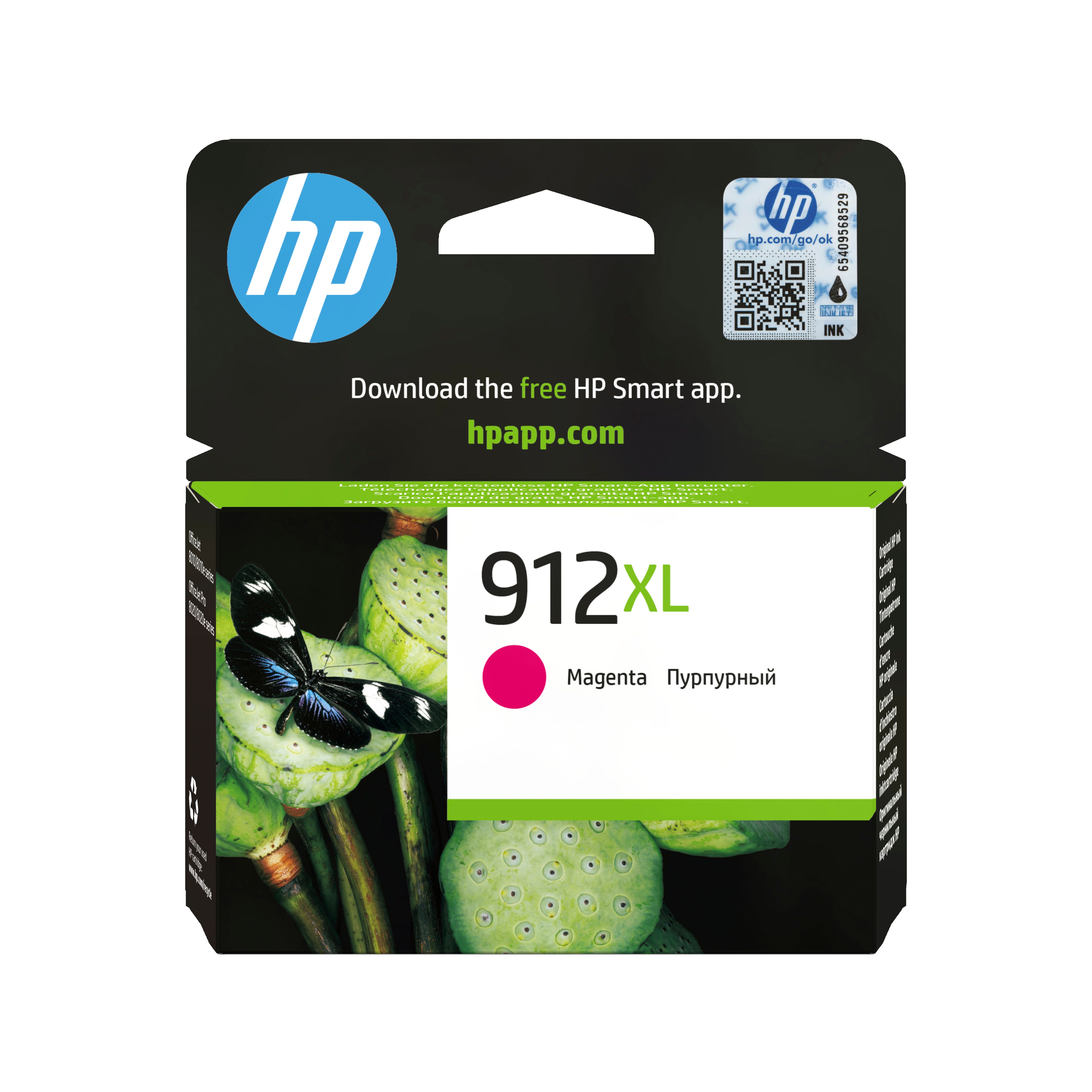 HP 912 XL Magenta Ink Cartridge - High Capacity