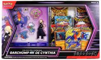 Pokemon Trading Card Game Cynthia’s Garchomp Ex Premium Collection Cartes à échanger Espagnol Enfants