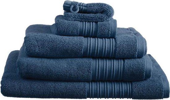 Beddinghouse Sheer Handdoek - Dark Blue - 60x110 cm