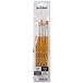 da Vinci Student Series 3502 Universele Penseelset voor studenten, met gelakte handgreep, 5 stuks