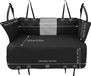 Housse de siège auto pour chien - Extension de banquette arrière et hamac - Support solide - Imperméable et résistant aux rayures - Avec poches - Respirant - Noir