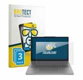 BROTECT Screenprotector 3 Stuks voor Lenovo Chrome 14M8911 Beschermglas transparant