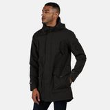 Regatta Men's Macarius Waterproof Hooded Parka Jacket - Black - XL