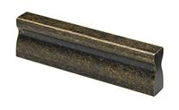Hettich Meubelgreep/handgreep voor meubels (10x78x23 mm, gatafstand 64, aluminium, messingd, bruin) 9199023