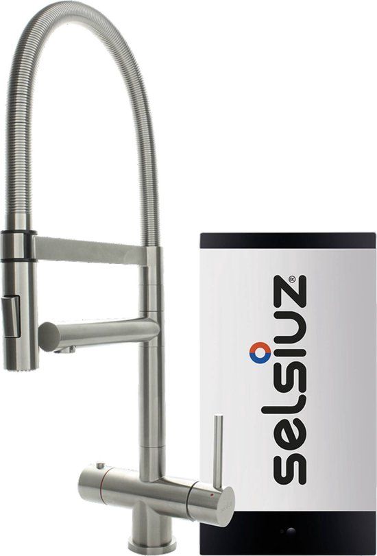 Selsiuz XL RVS (Inox) met Single boiler - 350220