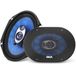 Pyle Auto Luidsprekers - Auto Speakers - Piekvermogen - 110-20 kHz Frequentierespons - 4 Ohm en 19 mm ASV-spoel - 15 cm - 3 weg