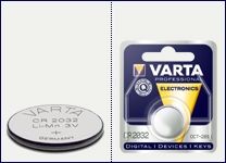 Varta CR2032 - Lithium Batterij - 3V - Zilver