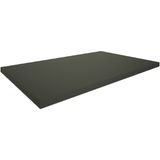Wiesbaden Marmaris Topblad - 80x46x2.5cm - Mat Zwart