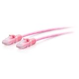 CablesToGo C2G 4.5m Cat6a Snagless Unshielded (UTP) Slim Ethernet Patchkabel - Roze