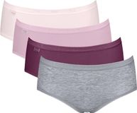 Sloggi Basic+ Midi C4P Dames Onderbroek - Rood