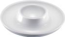 Westmark 3 eierdopjes, rond, stapelbaar, ø 10 cm, hoogwaardige kunststof, Punto, wit