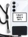 Case Company - Samsung Galaxy A35 5G Case with Cord - Don't give a shit - Black